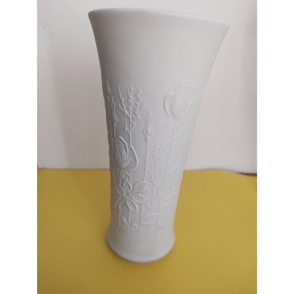 Vintage AK Kaiser W Germany Porcelain Tulips/Roses 7" - Picture 1 of 9